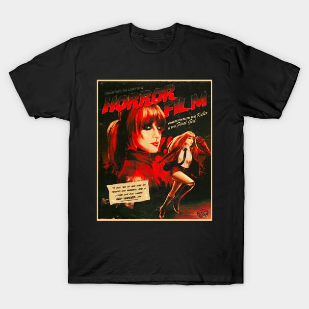 Final Girl Poster T-Shirt by shopbyargo